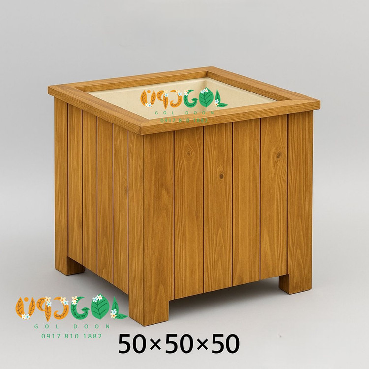 باکس مکعب چوبی همراه با عایق فایبرگلاس