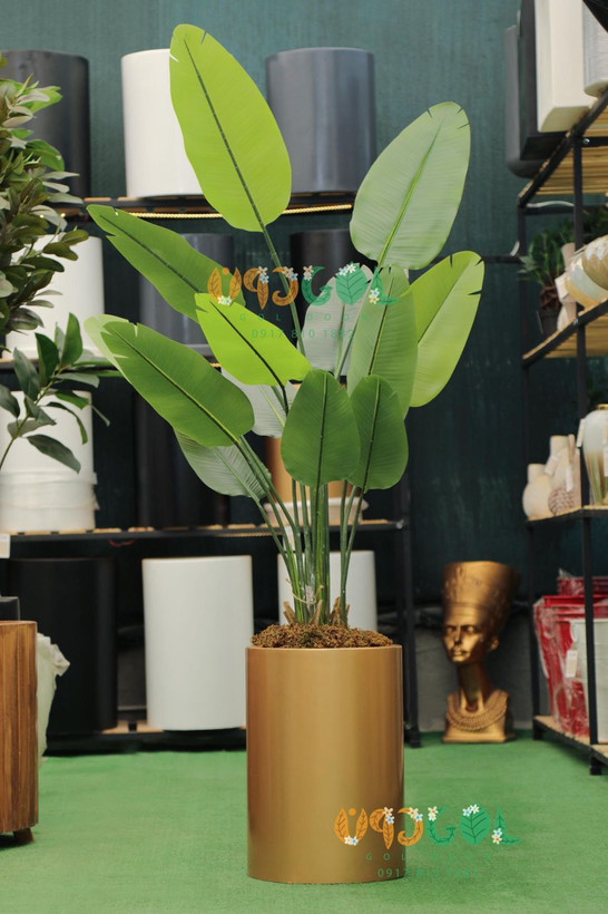 پرنده بهشتی(Strelitzia) 160 سانت 10 برگ لمسی