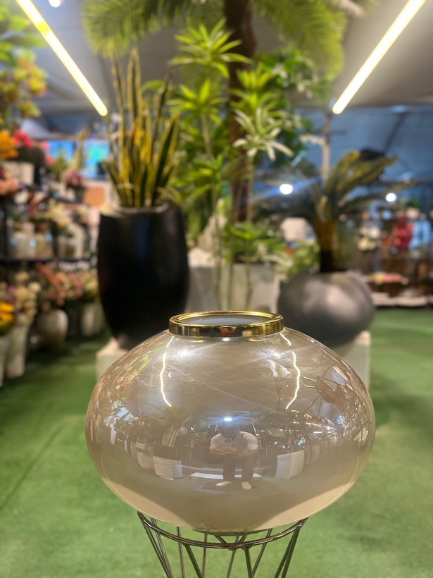گلدان شیشیه ای کد 39